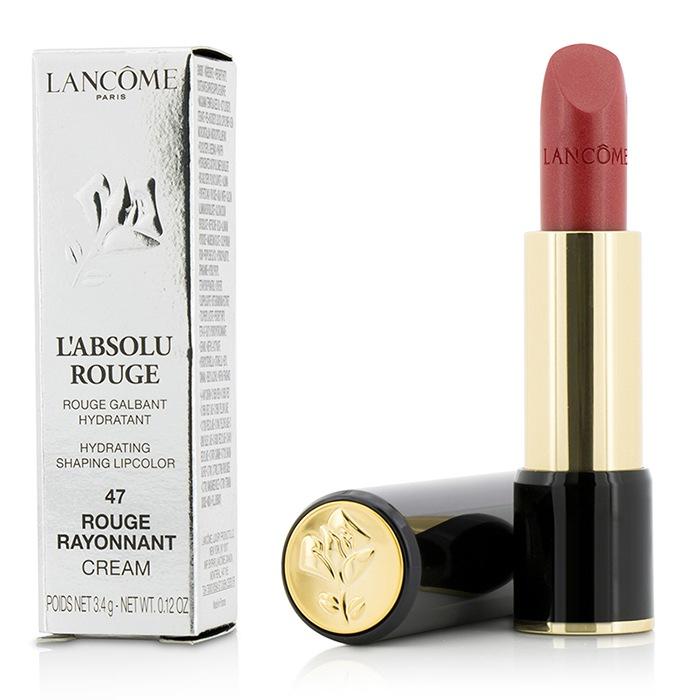 L' Absolu Rouge Hydrating Shaping Lipcolor - # 47 Rouge Rayonnant (cream) - 3.4g/0.12oz