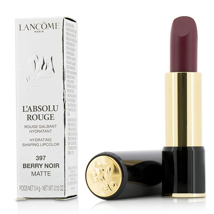 L' Absolu Rouge Hydrating Shaping Lipcolor - # 397 Berry Noir (matte) - 3.4g/0.12oz