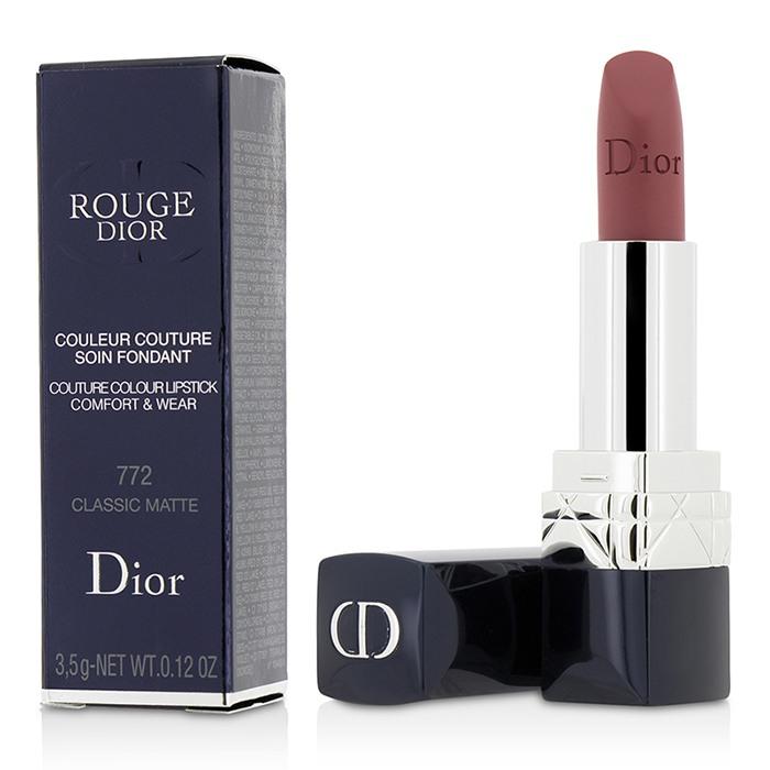 Rouge Dior Couture Colour Comfort & Wear Matte Lipstick - # 772 Classic Matte - 3.5g/0.12oz