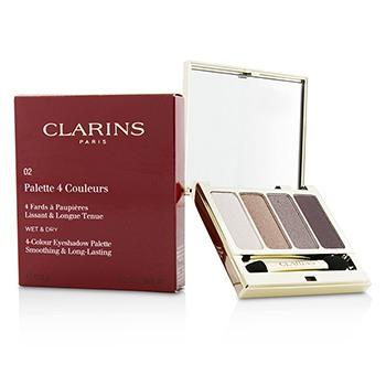 4 Colour Eyeshadow Palette (smoothing & Long Lasting) - #02 Rosewood - 6.9g/0.2oz