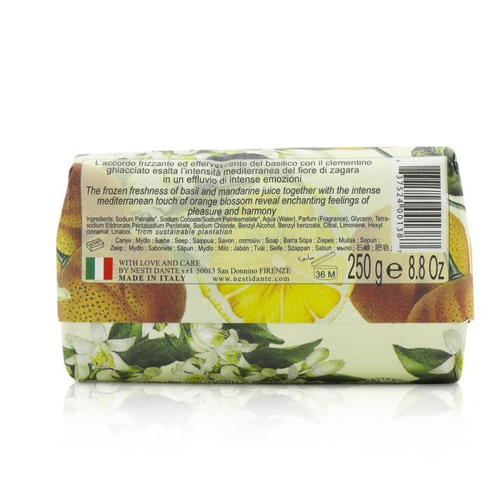 Dolce Vivere Fine Natural Soap - Capri - Orange Blossom, Frosted Mandarine & Basil - 250g/8.8oz