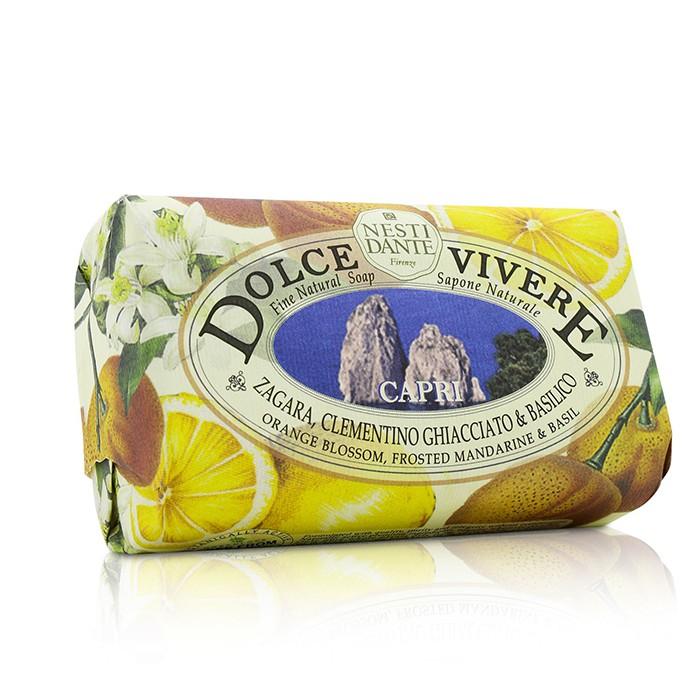 Dolce Vivere Fine Natural Soap - Capri - Orange Blossom, Frosted Mandarine & Basil - 250g/8.8oz