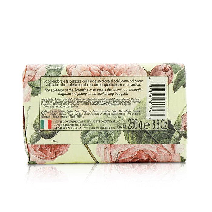 Romantica Exhilarating Natural Soap - Florentine Rose & Peony - 250g/8.8oz