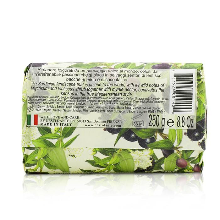 Dolce Vivere Fine Natural Soap - Sardegna - Myrtle Nectar, Lentiscus & Helycrisum Shrub - 250g/8.8oz