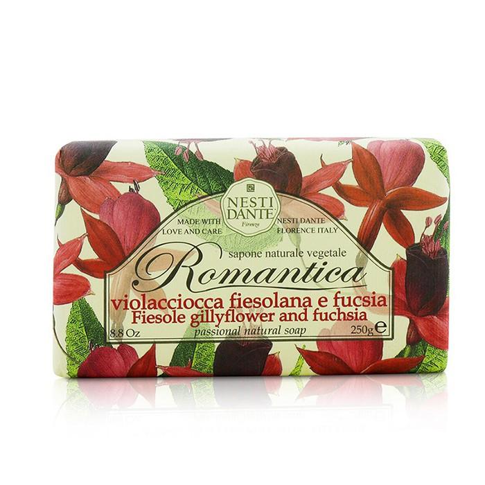 Romantica Passional Natural Soap - Fiesole Gillyflower & Fuchsia - 250g/8.8oz