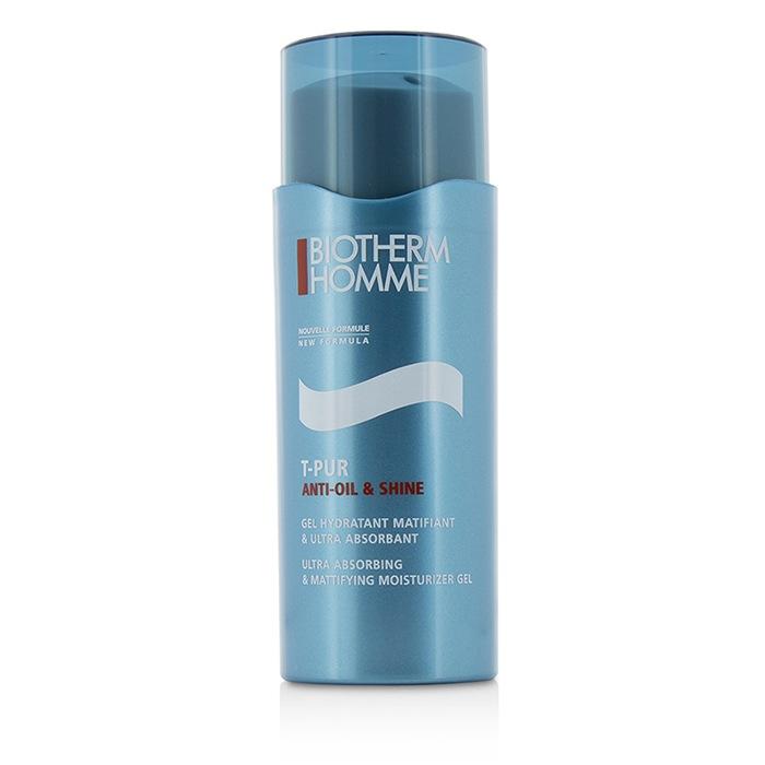 Homme T-pur Anti Oil & Shine Ultra Absorbing & Mattifying Moisturizer Gel - 50ml/1.69oz