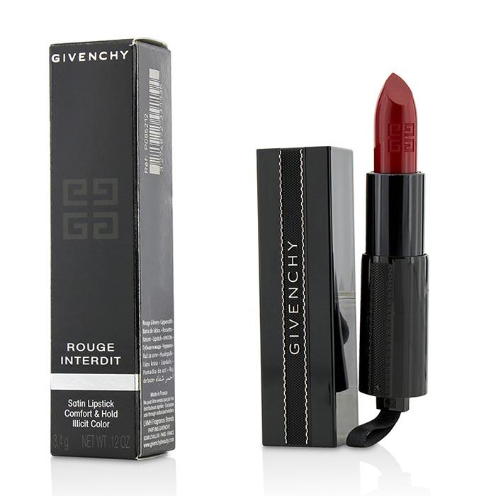 Rouge Interdit Satin Lipstick - # 12 Rouge Insomnie - 3.4g/0.12oz