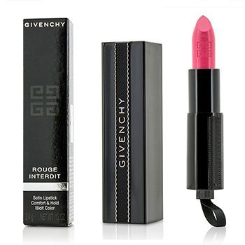 Rouge Interdit Satin Lipstick - # 21 Rose Neon - 3.4g/0.12oz