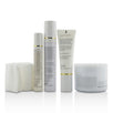 Restorative Ritual Set: Cleanser 200ml+face Treatment 50ml+eye Treatment 15ml+daily Protection Spf 50 50ml+muslin Cloth - 5pcs