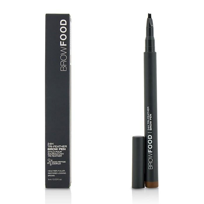 Browfood 24h Tri Feather Brow Pen - Dark Brunette - 1ml/0.03oz