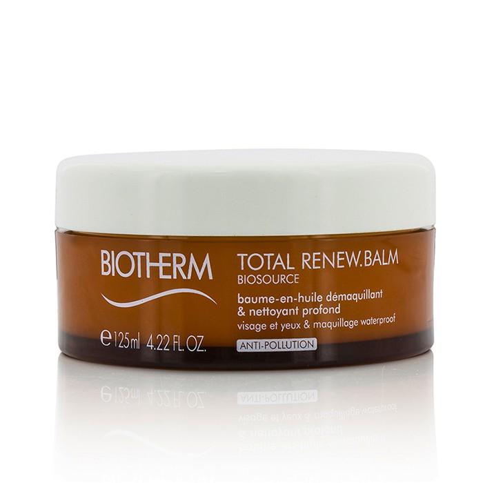 Biosource Total Renew Balm Balm-to-oil Deep Cleanser - For Face & Eyes & Waterproof Make-up - 125ml/4.22oz