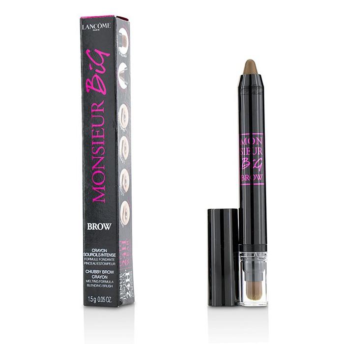 Monsieur Big Brow Chubby Brow Crayon With Blending Brush - #03 Brown - 1.5g/0.05oz