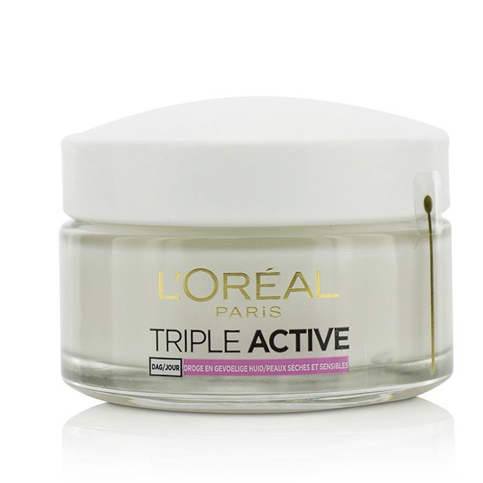 Triple Active Multi-protective Day Cream 24h Hydration - For Dry/ Sensitive Skin - 50ml/1.7oz