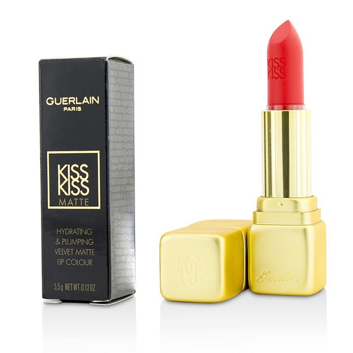 Kisskiss Matte Hydrating Matte Lip Colour - # M348 Hot Coral - 3.5g/0.12oz