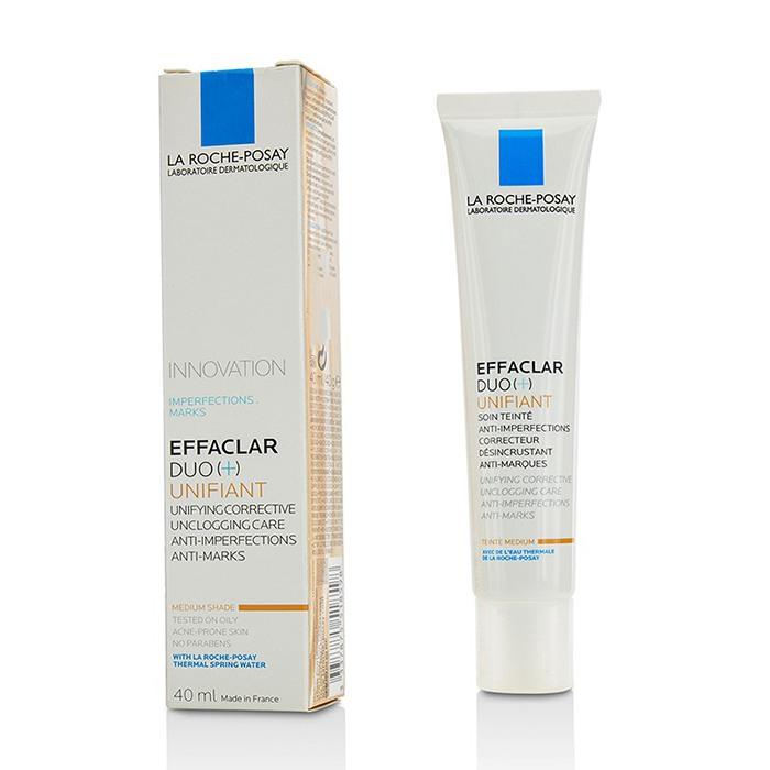 Effaclar Duo (+) Unifiant Unifying Corrective Unclogging Care Anti-imperfections Anti-marks - Medium - 40ml/1.35oz