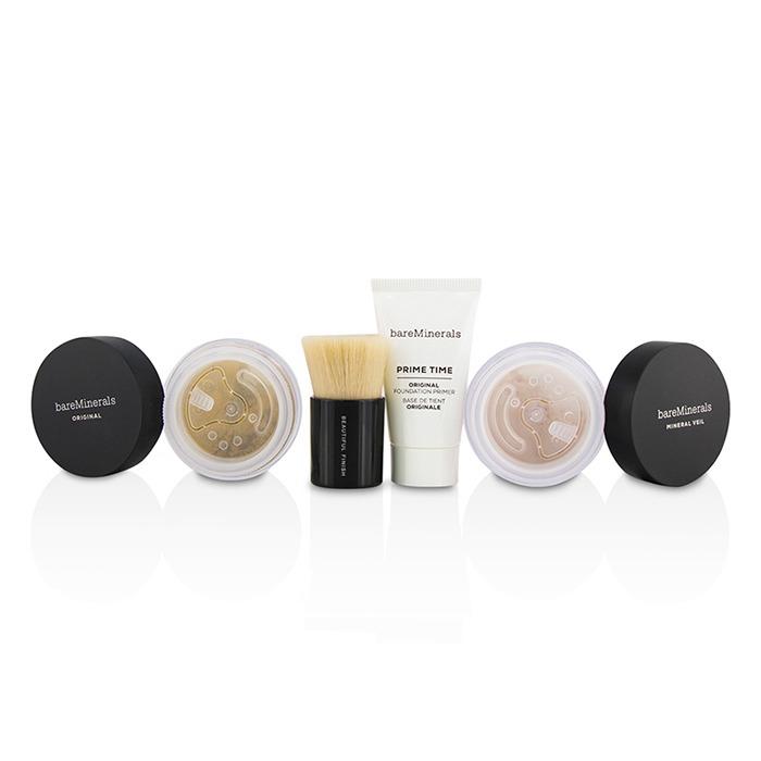 Get Started Mineral Foundation Kit - # 08 Light - 4pcs