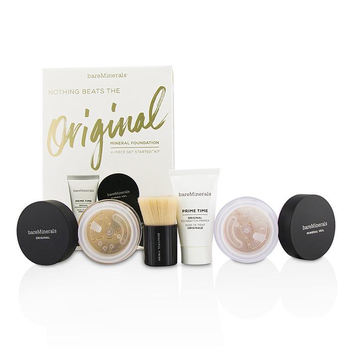 Get Started Mineral Foundation Kit - # 08 Light - 4pcs