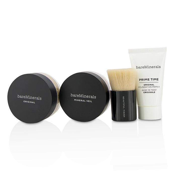 Get Started Mineral Foundation Kit - # 08 Light - 4pcs