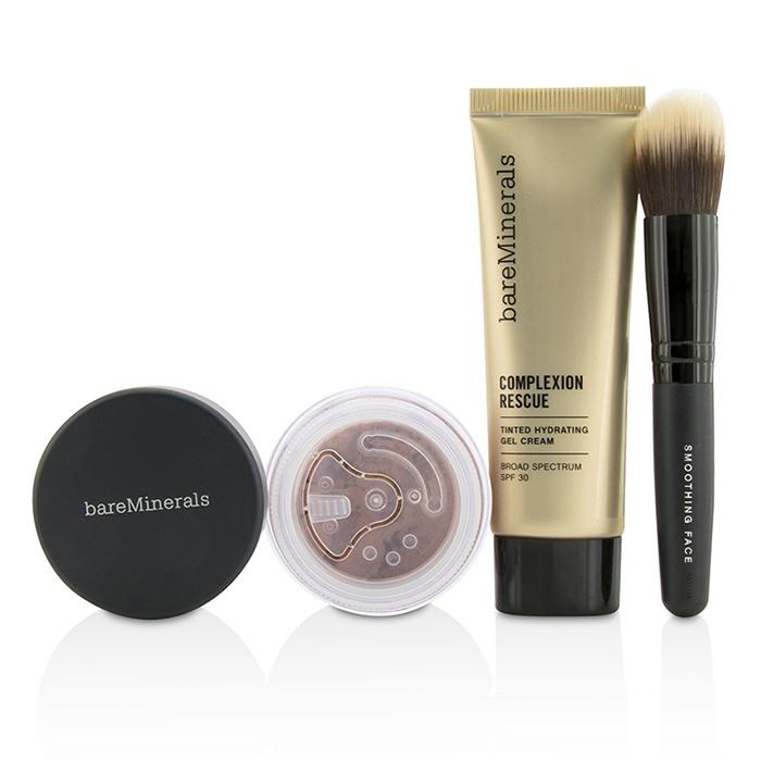 Take Me With You Complexion Rescue Try Me Set - # 01 Opal - 3pcs+1bag