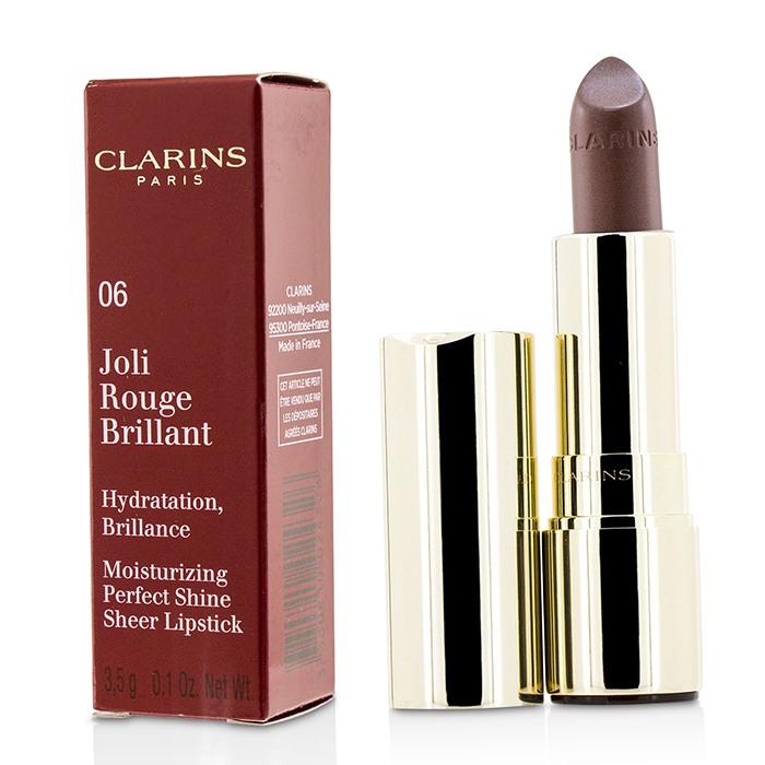 Joli Rouge Brillant (moisturizing Perfect Shine Sheer Lipstick) - # 06 Fig - 3.5g/0.1oz