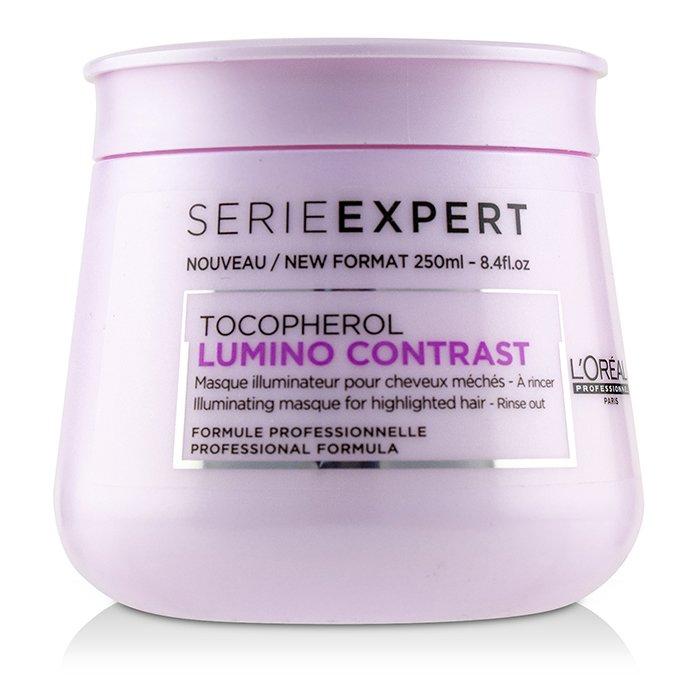 Professionnel Serie Expert - Lumino Contrast Illuminating Masque (for Highlighted Hair - Rinse Out) - 250ml/8.4oz