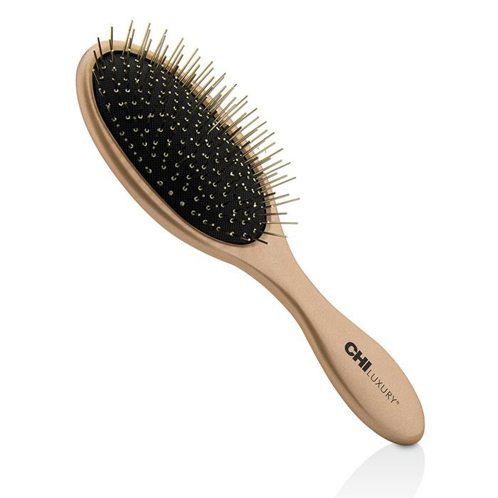 Luxury Metal Pin Paddle Brush - 1pc