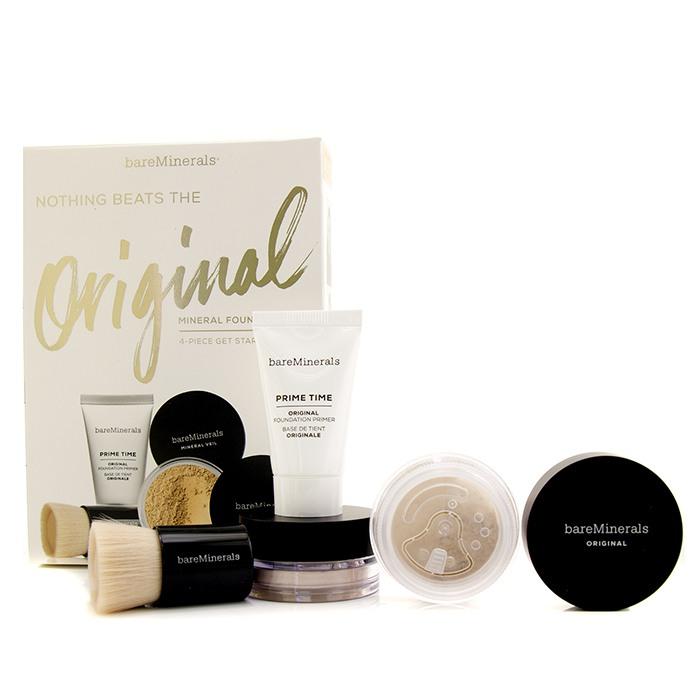 Get Started Mineral Foundation Kit - # 07 Golden Ivory - 4pcs