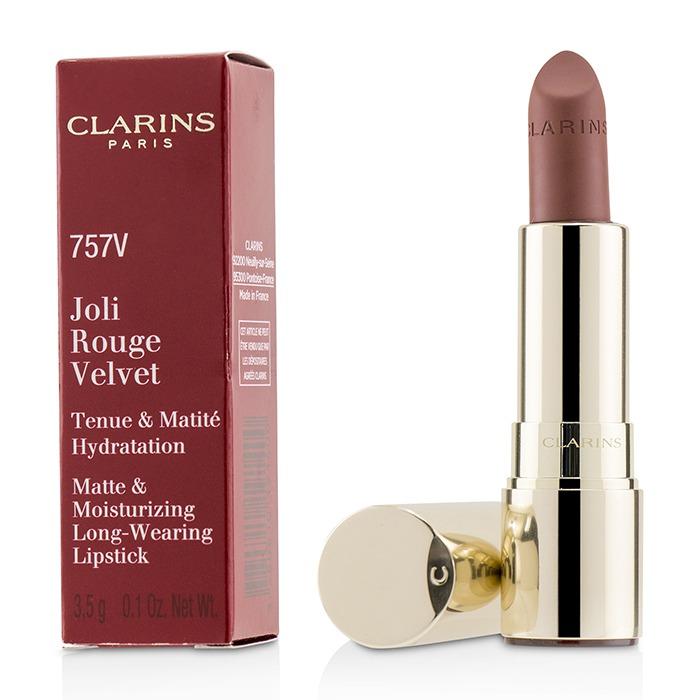 Joli Rouge Velvet (matte & Moisturizing Long Wearing Lipstick) - # 757v Nude Brick - 3.5g/0.1oz