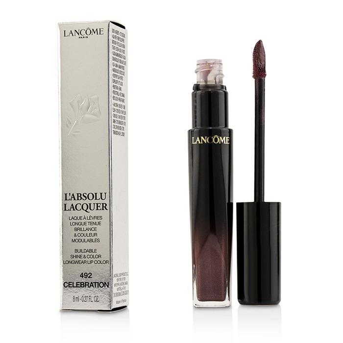 L'absolu Lacquer Buildable Shine & Color Longwear Lip Color - # 492 Celebration - 8ml/0.27oz