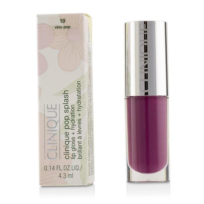 Pop Splash Lip Gloss + Hydration - # 19 Vino Pop - 4.3ml/0.14oz