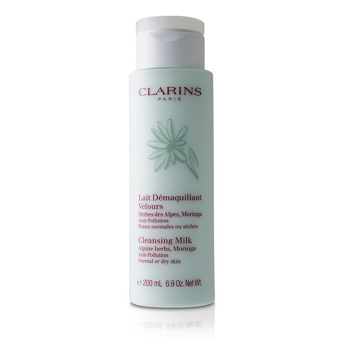 Anti-pollution Cleansing Milk With Alpine Herbs, Maringa - Normal Or Dry Skin - 200ml/6.9oz