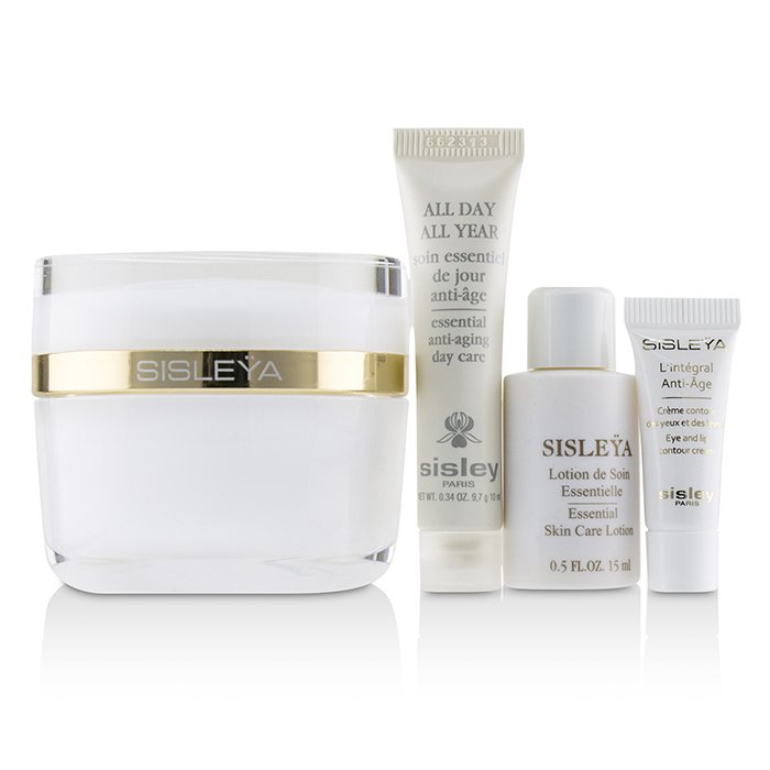 Sisleya L'integral Anti-age Discovery Program: Sisleya Face 50ml, Sisleya Lotion 15ml, Sisleya Eye 2ml, All Day All Year 10ml - 4pcs