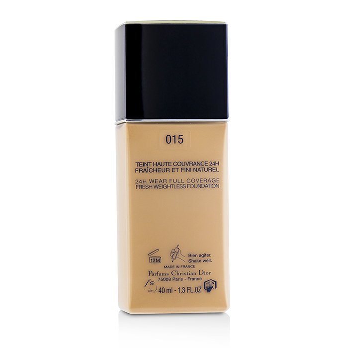 Diorskin Forever Undercover 24h Wear Full Coverage Water Based Foundation - # 015 Tender Beige - 40ml/1.3oz