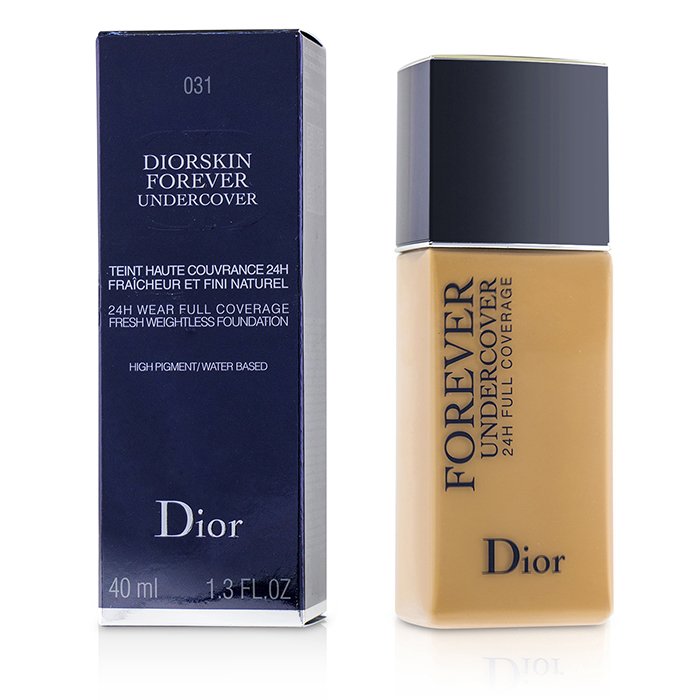 Diorskin Forever Undercover 24h Wear Full Coverage Water Based Foundation - # 031 Sand - 40ml/1.3oz