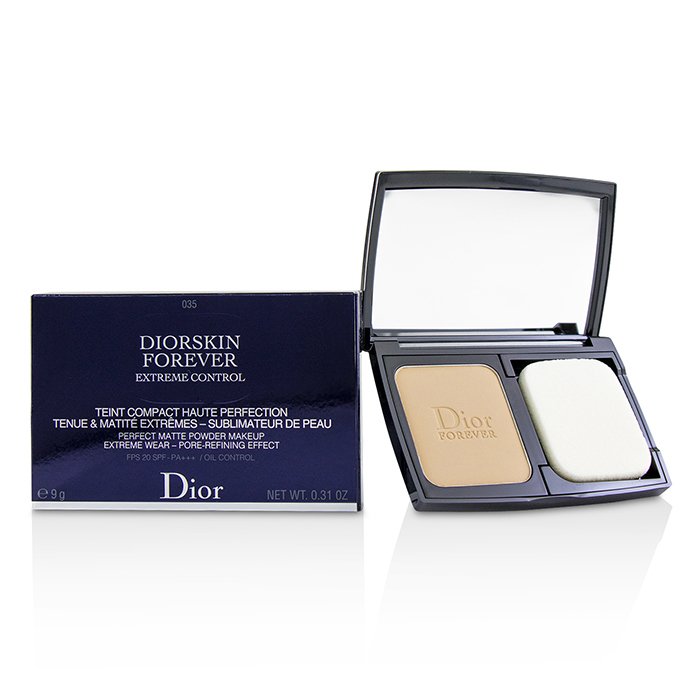 Diorskin Forever Extreme Control Perfect Matte Powder Makeup Spf 20 - # 035 Desert Beige - 9g/0.31oz