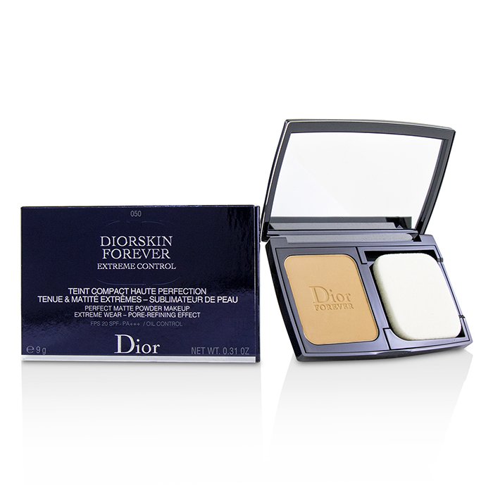 Diorskin Forever Extreme Control Perfect Matte Powder Makeup Spf 20 - # 050 Dark Beige - 9g/0.31oz