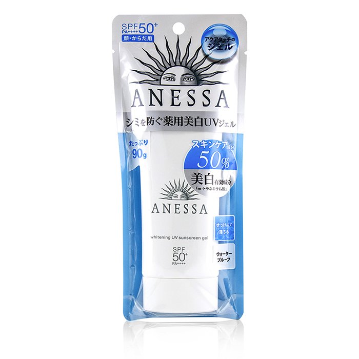 Anessa Whitening Uv Sunscreen Gel Spf50+ Pa++++ - 90g/3oz