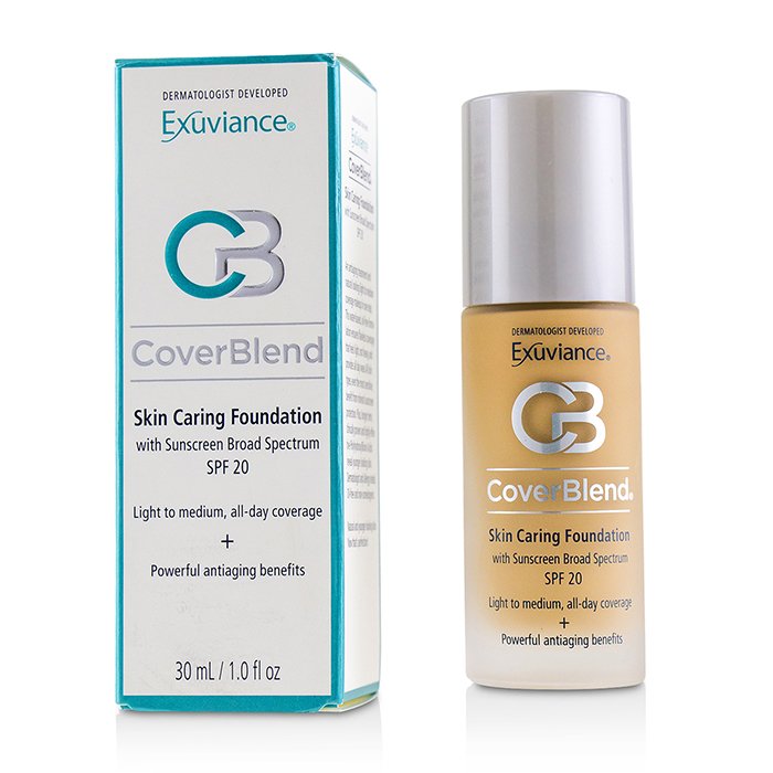 Coverblend Skin Caring Foundation Spf20 - # Golden Beige - 30ml/1oz