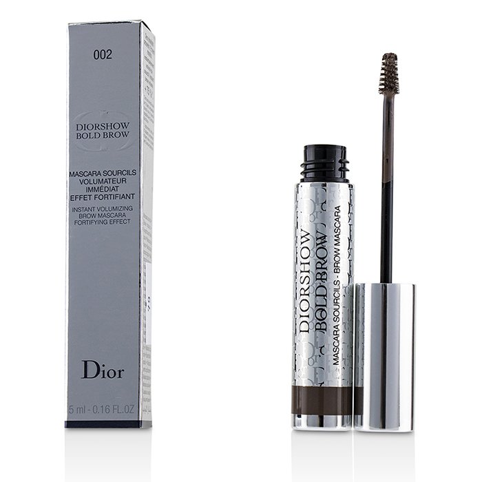 Diorshow Bold Brow Instant Volumizing Brow Mascara - # 002 Dark - 5ml/0.16oz