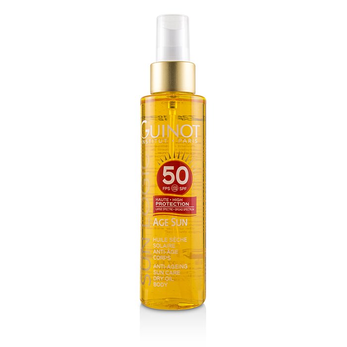 Sun Logic Age Sun Anti-ageing Sun Dry Oil For Body Spf 50 - 150ml/5.07oz