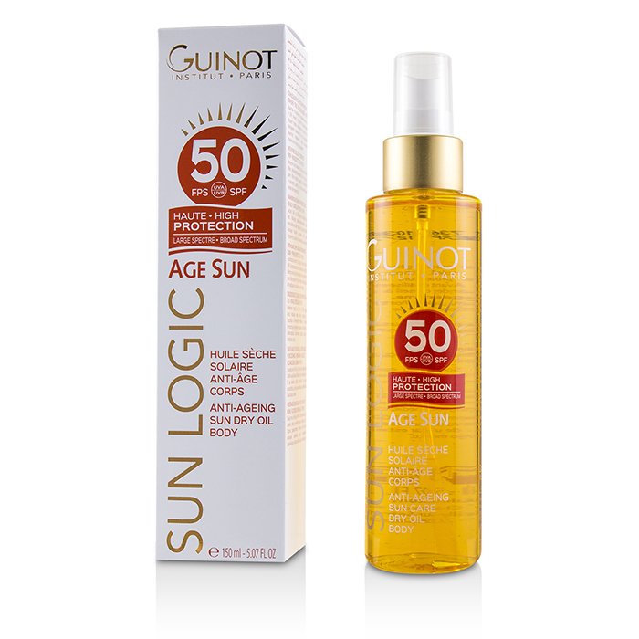 Sun Logic Age Sun Anti-ageing Sun Dry Oil For Body Spf 50 - 150ml/5.07oz