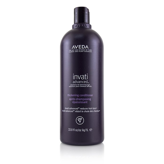 Invati Advanced Thickening Conditioner - Solutions For Thinning Hair, Reduces Hair Loss - 1000ml/33.8oz