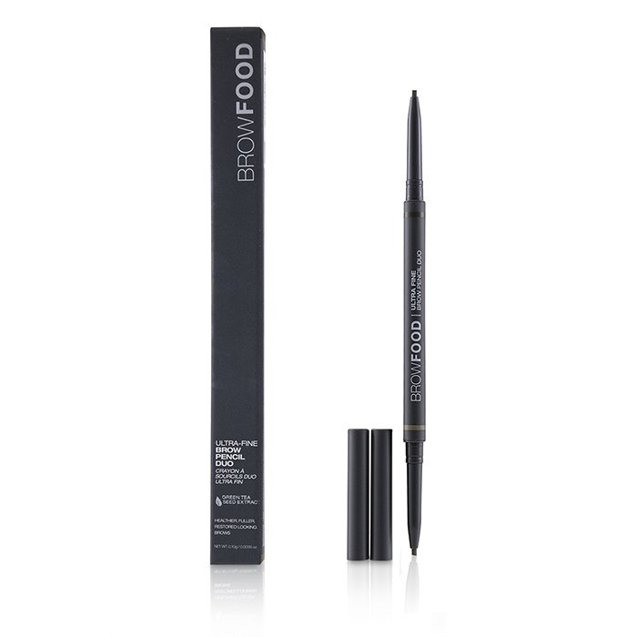 Browfood Ultra Fine Brow Pencil Duo - # Taupe - 0.10g/0.0035oz