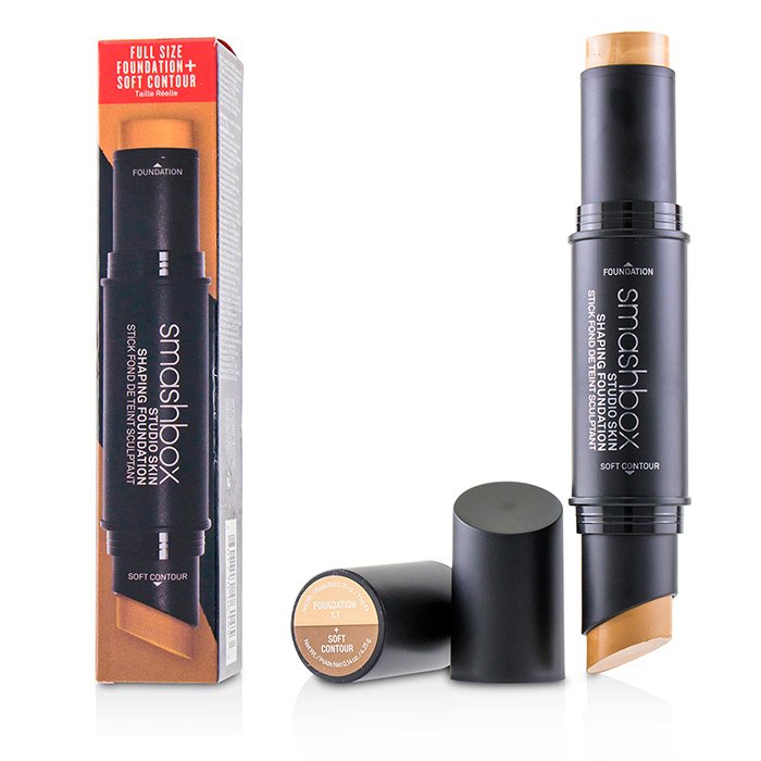 Studio Skin Shaping Foundation + Soft Contour Stick - # 1.1 Fair - 11.75g/0.4oz