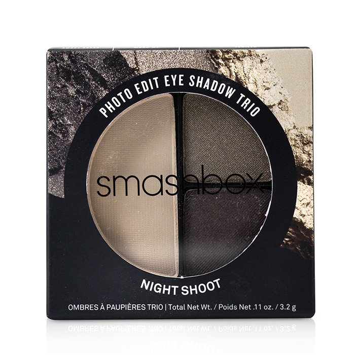 Photo Edit Eye Shadow Trio - # Night Shoot (smoke Break, Moon Me, Vanilla) - 3.2g/0.11oz