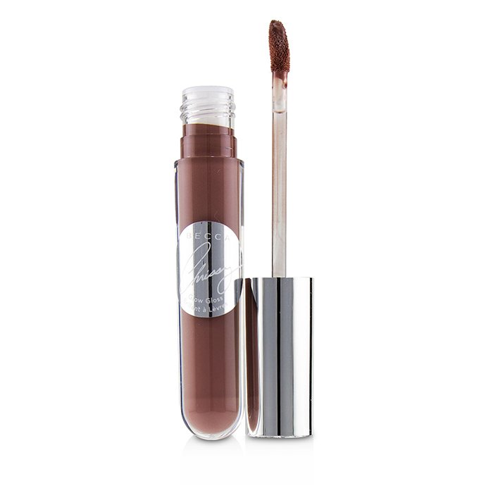 Becca X Chrissy Teigen Glow Gloss - # Malibu Soleil (mauvy Rose) - 5g/0.18oz