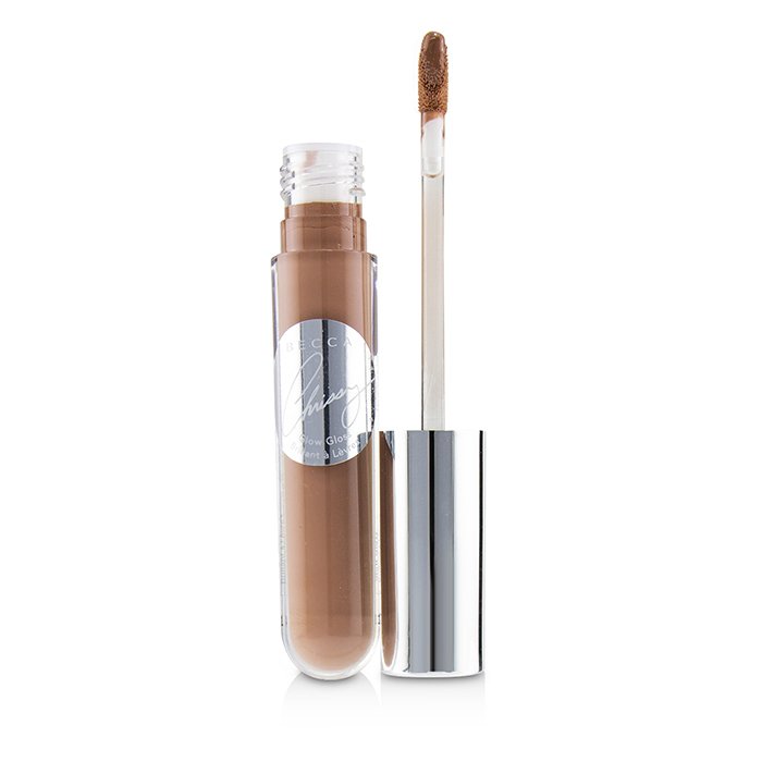 Becca X Chrissy Teigen Glow Gloss - # Beach Bum (warm Sandy Pink) - 5g/0.18oz