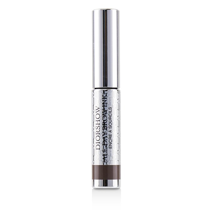 Diorshow All Day Waterproof Brow Ink - # 002 Dark - 3.7ml/0.12oz