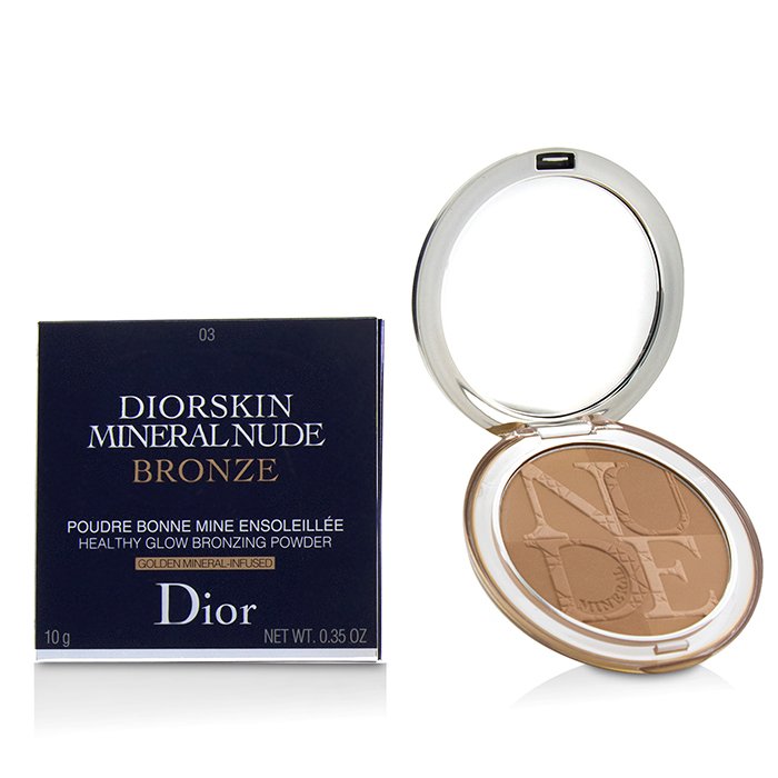 Diorskin Mineral Nude Bronze Healthy Glow Bronzing Powder - # 03 Soft Sundown - 10g/0.35oz