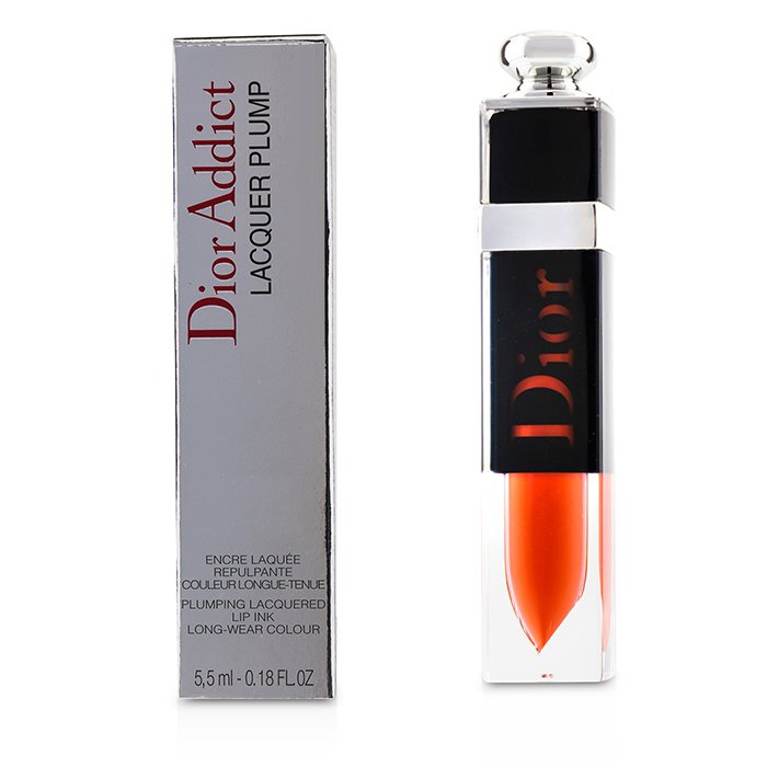 Dior Addict Lacquer Plump - # 648 Pulse (orange Red) - 5.5ml/0.18oz